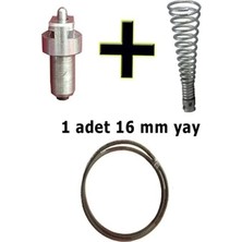 Dilek Kanal Açma Seti (16 mm Yay + Matkap Ucu + 1 Adet