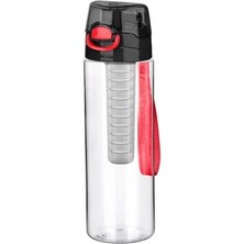Die Grup Detox Matarası, Bpa Içermeyen, Beye ve Isıya Dayanıklı, 500 ml Kapasiteli, 4 Farklı Renk Seçenekli (Siyah)