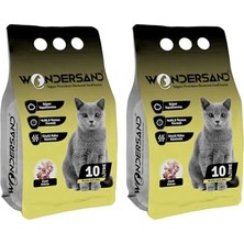 Die Grup Çiçek Kokulu Ince Tane Topaklanan Kedi Kumu 10 Lt x 2 Adet          [enerji Sınıfı A+++]