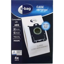 Die Grup Supervac Philips, Electrolux ile Uyumlu S-Bag Süpürge Torbası 4lü Paket