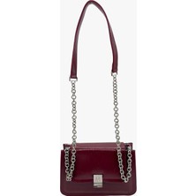 Sosela 67-7135 Kadın Bordo Çarpraz Askılı Çanta