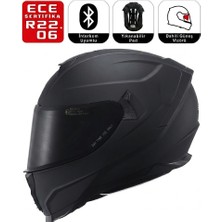Scoyco FF869 Shadow Motosiklet Kaskı Güneş Vizörkü Full Face Motorcu Kask