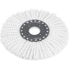 Die Grup Orret Home Döner Vileda Yedek Mop Ucu Mikrofiber Temizlik Bezi 35 cm Tüm Modellerle Uyumlu Vileda Başlığı Döner Mop Bezi Yedek Parça Kolay Tak Çıkar Spın Püskülü