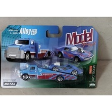 zufigo Metal Araba Taşıyan Kamyon Tır Çekici 12CM