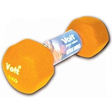Die Grup Voit T2030VDB-04 3 Altıgen . Dumbbell Unisex, Turuncu, Tek Beden