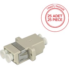 Alfafonet Lc/pc Dubleks Multimode Om2 Fiber Optik Adaptör 1 Paket - 25 Adet