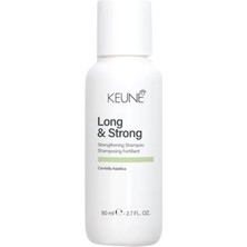 Keune Long Strong Kırılma Karşıtı Güçlendirici Şampuan 80 ml - Besleyici Şekillendirici Saç Bakımı