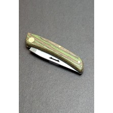 Şakir Bayram Usta El Işçiliği "muella" Serisi Minimalist Cep Çakısı - 4031 Isveç Çeliği (16 Cm)