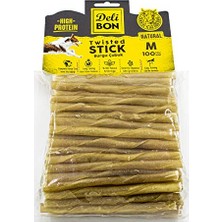 Die Grup Delibon Gerçek Deriden Kalın Burgu Çubuk, THICKX100PCS., Natural
