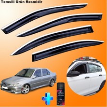 Friemats Peugeot 306 Sedan Mügen Cam Rüzgarlığı Abs Nikelajlı Cam Rüzgarlığı Tüm Kasalar 4 Lü + Ebrayn 150 ml Koku