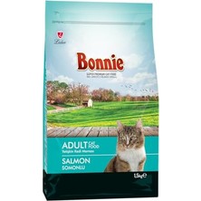 Die Grup Bonnie Kuru Kedi Maması, Somonlu, Yetişkin, 1.5 kg
