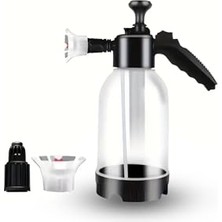 Die Grup Yüksek Basınçlı 2 Başlıklı Su & Köpük Pompası 2 Litre Çok Amaçlı Kullanım Su Köpük Püskürtücü Ev Otomobil Bahçe Için Uyumlu Kimyasal Dayanıklı Köpük Yapıcı Pompa