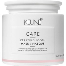 Keune Keratin Smoothing Pürüzsüzleştirici Saç Maskesi 200 ml - Besleyici Şekillendirici Saç Bakımı