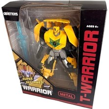 Die Grup T-Warrior Metal Gövde Dönüşebilen Robot 20 cm