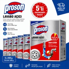Proson Lavabo Açıcı(Paketiçi 3ADET ( ( 5lipaket Satıştadır )