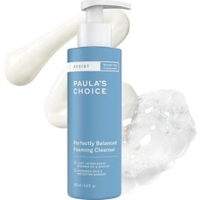 PAULA'S CHOICE Resıst Perfectly Balanced Foaming Facial Cleanser, Face Cleanser With Hyaluronic Acid & Aloe, Anti-Aging Face Wash, Large Pores & Oily Skin