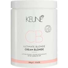 Keune Ultimate Blonde Cream Blonde Toz Saç Açıcı 500 gr - Besleyici Şekillendirici Saç Bakımı