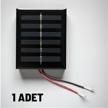 Die Grup Beimo Solar Güneş Paneli 6V, 10X10X1 Cm, Kablolu, 1 Adet