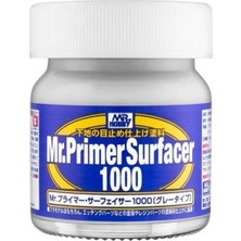 Mr.hobby SF-287 40 Ml. Mr.primer Surfacer 1000, Gri Astar Model Boyası