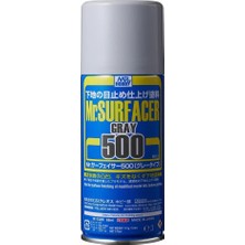 Mr.hobby B-510 170 Ml. Mr. Surfacer 500, Gri, Sprey Astar Boyası