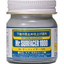 Mr.hobby SF-284 40 Ml. Mr.surfacer 1000, Gri Astar Model Boyası