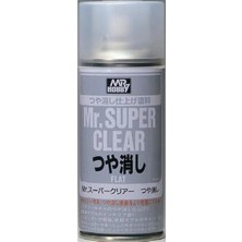 Mr.hobby B-514 170 Ml. Mr.super Mat Vernik, Sprey Model Boyası