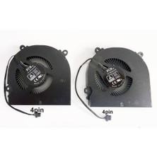 Alfamaks Monster Uyumlu Abra A5 V15.5, A5 V15.5.1 Cpu Gpu Sağ Sol Fan - 4pin