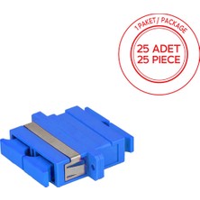 Alfafonet Sc/upc Dubleks Singlemode Fiber Optik Adaptör 1 Paket - 25 Adet