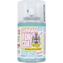 Mr. Hobby Mr.hobby BG-675 100 Ml. Gundam Top Coat % 75 Mat Vernik, Spray Model Boyası