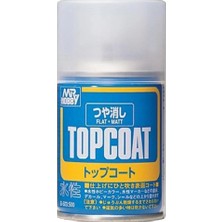 Mr.hobby B-503 86 Ml. Mr.top Coat Mat Vernik, Sprey Model Boyası