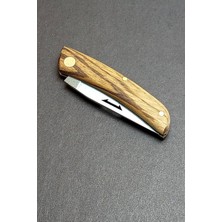 Şakir Bayram Usta El Işçiliği "muella" Serisi Minimalist Cep Çakısı - 4031 Isveç Çeliği (16 Cm)
