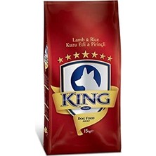 Die Grup Kuzu Etli & Pirinçli Yetişkin Köpek Maması 15 kg