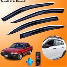 Friemats Toyota Corolla Mügen Cam Rüzgarlığı Abs Nikelajlı Cam Rüzgarlığı Fındık 1988-1992 4 Lü + Ebrayn 150 ml Koku