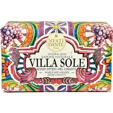 Die Grup Villa Sole Rosso Divino Del Chianti Katı Sabun 250GR | Antiflamatuar ve Antioksidan | Üzüm Özü