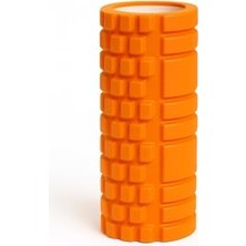 Die Grup Sunyo Foam Roller Masaj Rulosu – Yo, Pilates, Fitness ve Fizyoterapi Için Eva Köpük Masaj Aleti (33X14 Cm) (Turuncu)