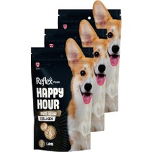 Die Grup Plus Happy Hour Anti-Aging Collagen Yetişkin Köpekler Için Ödül Maması, 3 x 60GR, Kuzu Etli