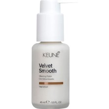Keune Velvet Smooth Silkening Polish Parlaklık Veren Saç Serumu 45 ml - Besleyici Şekillendirici Saç Bakımı