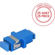 Alfafonet Sc/upc Simpleks Singlemode Fiber Optik Adaptör 1 Paket - 25 Adet