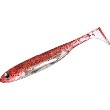 Die Grup Flash-J Shad  Sw 4" (5 Adet/paket) #124 Red/silver Olta