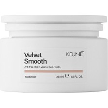 Keune Velvet Smooth Anti-Frizz Nemlendirici Onarıcı Saç Maskesi 250 ml - Besleyici Şekillendirici Saç Bakımı
