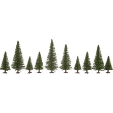 Noch 32830 Çam Ağaçları, 25 Adet 3, 5-9 Cm. Diorama Malzemesi