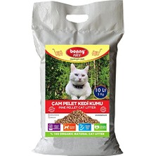 Die Grup Yavru/yetişkin KEDILERE%100 Biyobozunur Astımlı&alerjili Kedilere Kimyasal Içermeyen Çam Peleti Kedi Kumu 5 Kg. 10 Lt. (1 Paket)