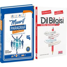 Akm Kitap Apotemi Yayınları Paragraf Maarif ve Akm Dil Bilgisi Soru Bankası Seti 2 Kitap