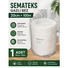 Semateks 20CM×100M Hidrofil Sargı Bezi (1 Adet)