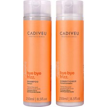 Cadiveu Essentials Bye Bye Frizz Homecare Şampuan ve Bye Bye Frizz Bakım Kremi Saç Bakım Seti - Besleyici Şekillendirici Saç Bakımı