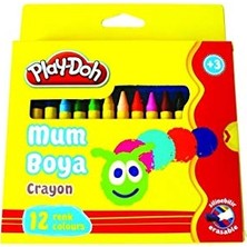 Die Grup Play Doh Silinebilir Jumbo Crayon Mum Boya 12 Renk