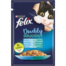 Die Grup Çifte Lezzet Somon & Sardalya Kedi Yaş Mama 85 gr