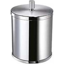 Windisch Cylinder Çöp Kovası, Kapaklı - Krom