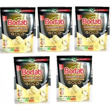 Bortab 50 Li 5 Paket Bulaşık Makinesi Tableti Doğal Yerli Vegan
