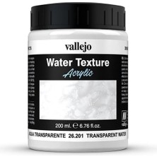 Vallejo 26201 200 Ml. Transparent Water, Renksiz Su Dokusu